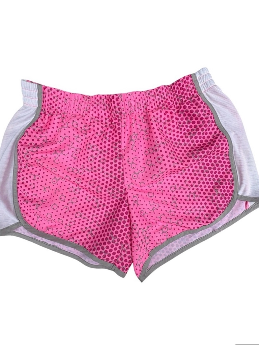 Danskin Now Pink Ladies XL (16-18) Logo Active Shorts
